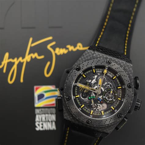 hublot ayrton senna king power price|Hublot king power Ayrton Senna.